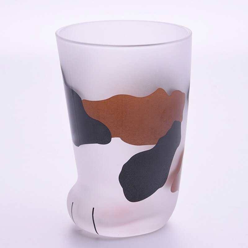 Kattenpoot beker glazen mok mat kattenklauw melk tijgerpoten mok kantoor koffiekopje persoonlijkheid sap glas bier drankbeker: 300ml glazen beker 1