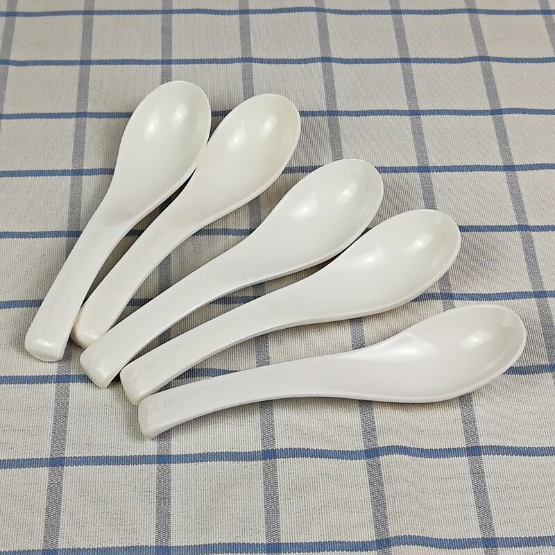 100% Melamine Dinnerware Soup Spoon Restaurant Victualing House Household Spoon Soup Ladle A5 Melamine Spoon Melamine Tableware