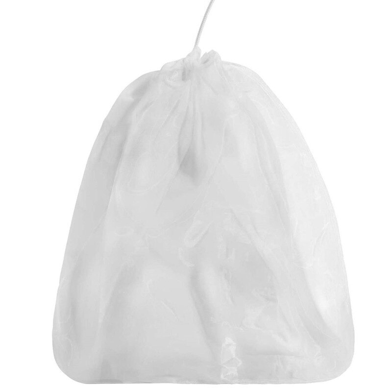 Ølbryggepose hjemmebryggefilter vinfremstilling maltpose finmasket nylon matsilpose filterpose for nøttemelkjuice: 20 x 30cm