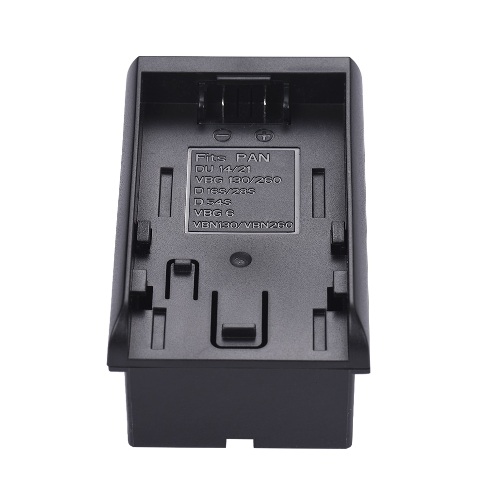 Andoer Pana. om NP-F Serie Batterij Converter Adapter Plaat voor DU14/21 VBG6/130/260 voor LED Video Licht panel/Monitor/DSLR