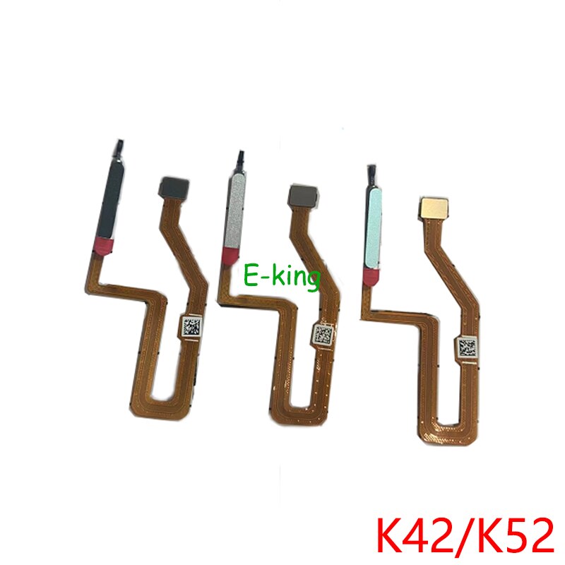 Für LG K42 K52 Fingerabdruck Sensor berühren Ich würde Heimat Geschmack Band biegen Kabel