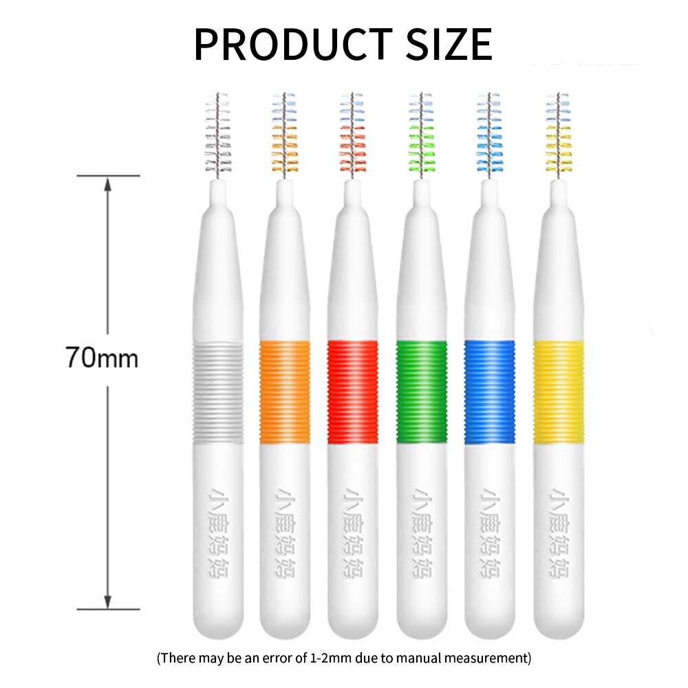10 Stuks Rager Twee-Kleur Haren Volwassen Tandenborstel L-Vorm Tandenstokers Bretels Borstel Schoon Tand Oral Care tool