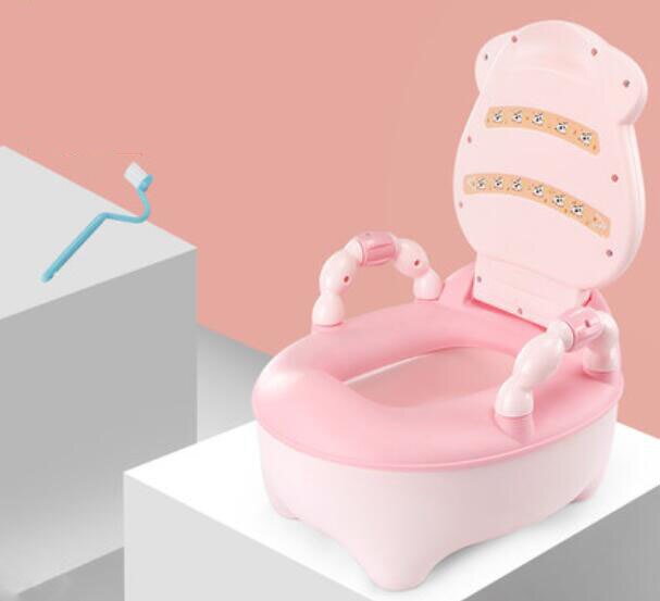 Kinderen Baby Zindelijkheidstraining Koeien Jongen Meisje Draagbare Toilet Seat Baby Potje Wc Pot: Roze