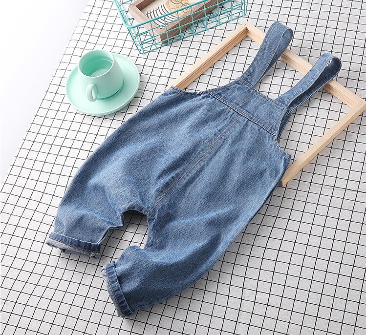 80-100 cm höer neue frühling Baby jungen Denim Schlauch 1 pc stil Kleinkind Denim insgesamt freundlicher Jeans