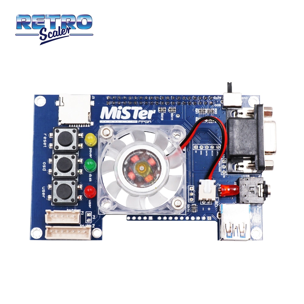 RetroScaler Manuelle Schweißen v 6,1 Mister I/O Board Analog Interface Unterstützung SNAC für Mister FPGA