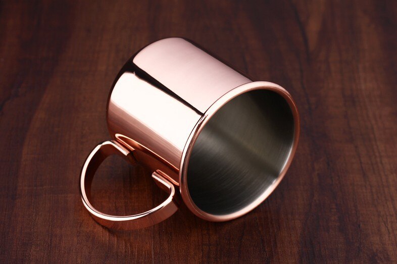 Copper Mug Cup Durable Copper Beer Mugs Coffee Mug Milk Cup For Bar Drinkwares Kitchen Cocktail Whiskey Glass Drinkware