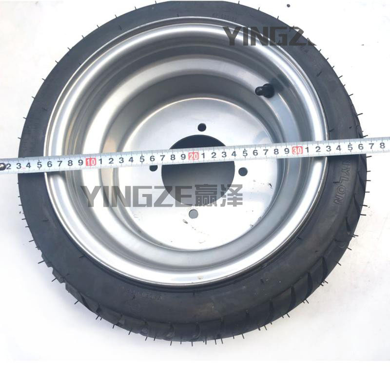 GO KART KARTING ATV UTV Buggy 205/30-10 Inch Wheel Tubeless Tyre Tire With Metal Rim Hub