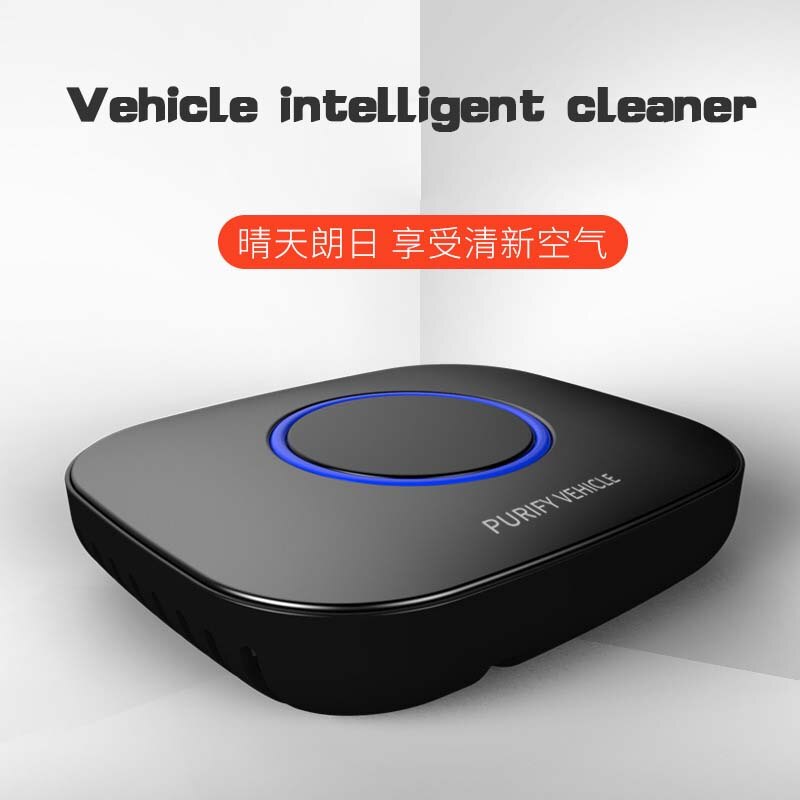 Mini Air Purifier for Home Deodorizer Negative Ion USB Rechargeable Formaldehyde Smoke Odor Remover Portable Car Air Purifier