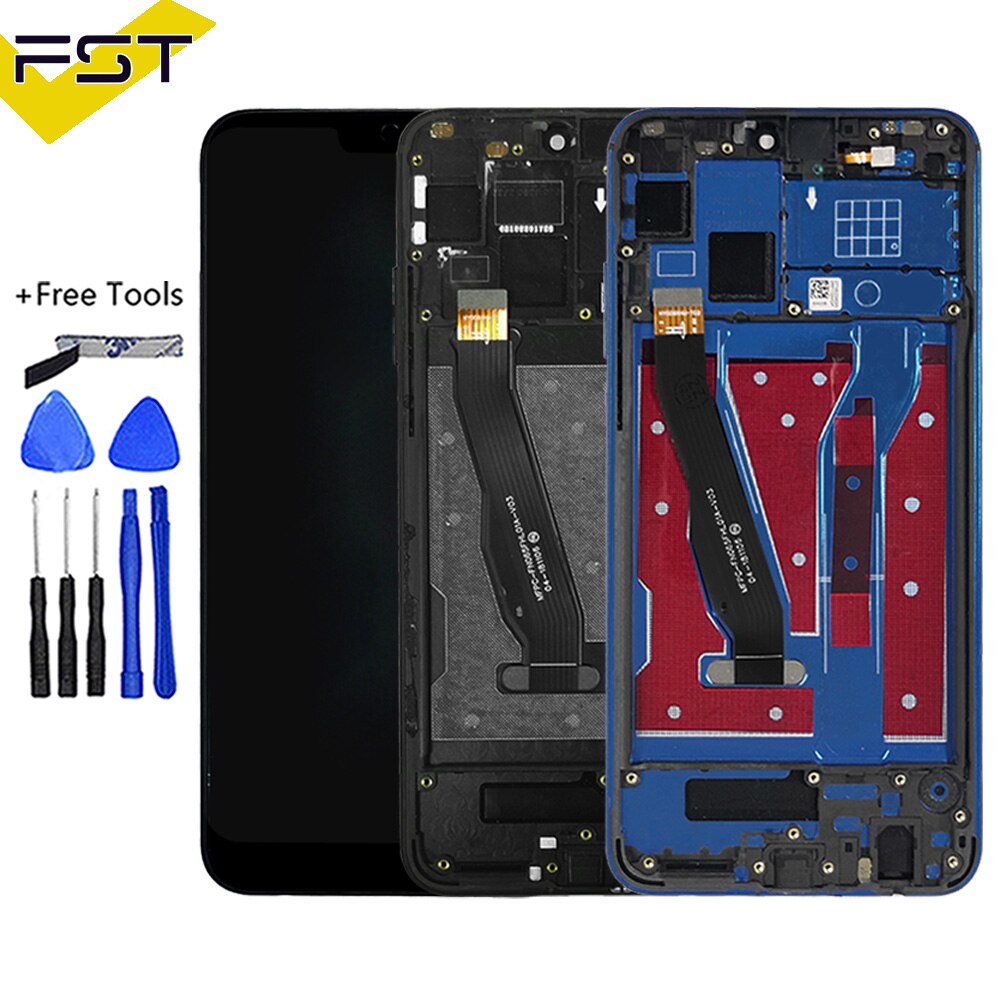 Huawei Honor 8X LCD Screen Display - 6.5 inch 1080x2340 IPS Touch Panel Digitizer with Frame