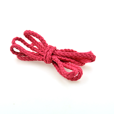 Corde en fibre de polyester, haute résistance, 4mm, 30 couleurs, pour bricolage, fait à la main, accessoires pour la maison, projets artisanaux,: red 402