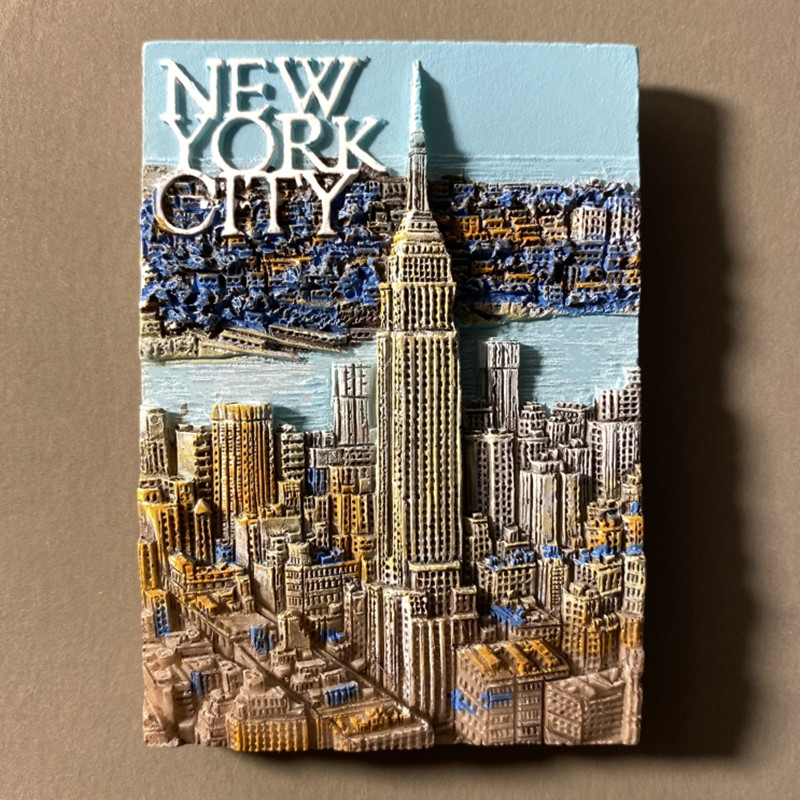 North America USA York Florida Las Vegas San Francisco Chicago Fridge Magnets Tourism Souvenir Refrigerator Magnetic