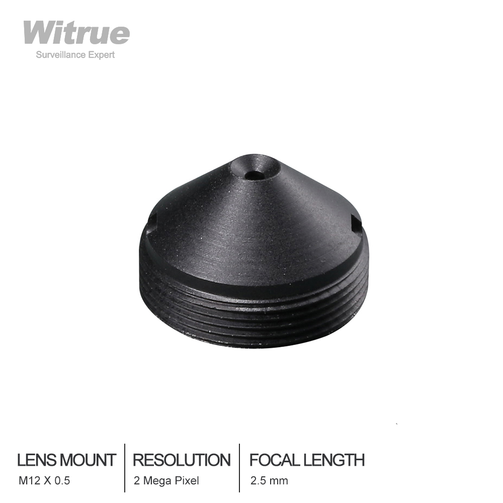 Witrue Lens Pinhole Lenzen 2.5Mm M12 * 0.5 Mount 1/3 &quot;F2.0 110 Graden Voor Beveiliging Cctv Camera &#39;S