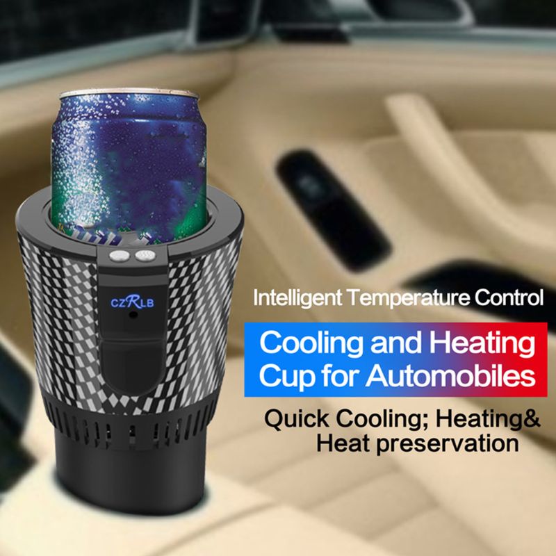 Premium 2- i -1 bil kop varmere køler smart bil kop krus holder | perfekt holder til tumbler