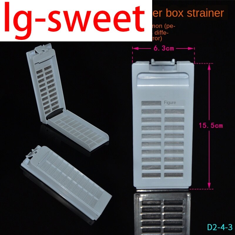 Automatische Semi-Automatische Pulsator Wasmachine Filter Doos Garbage Collection Doos Filter Filter Tas Reparatie Onderdelen