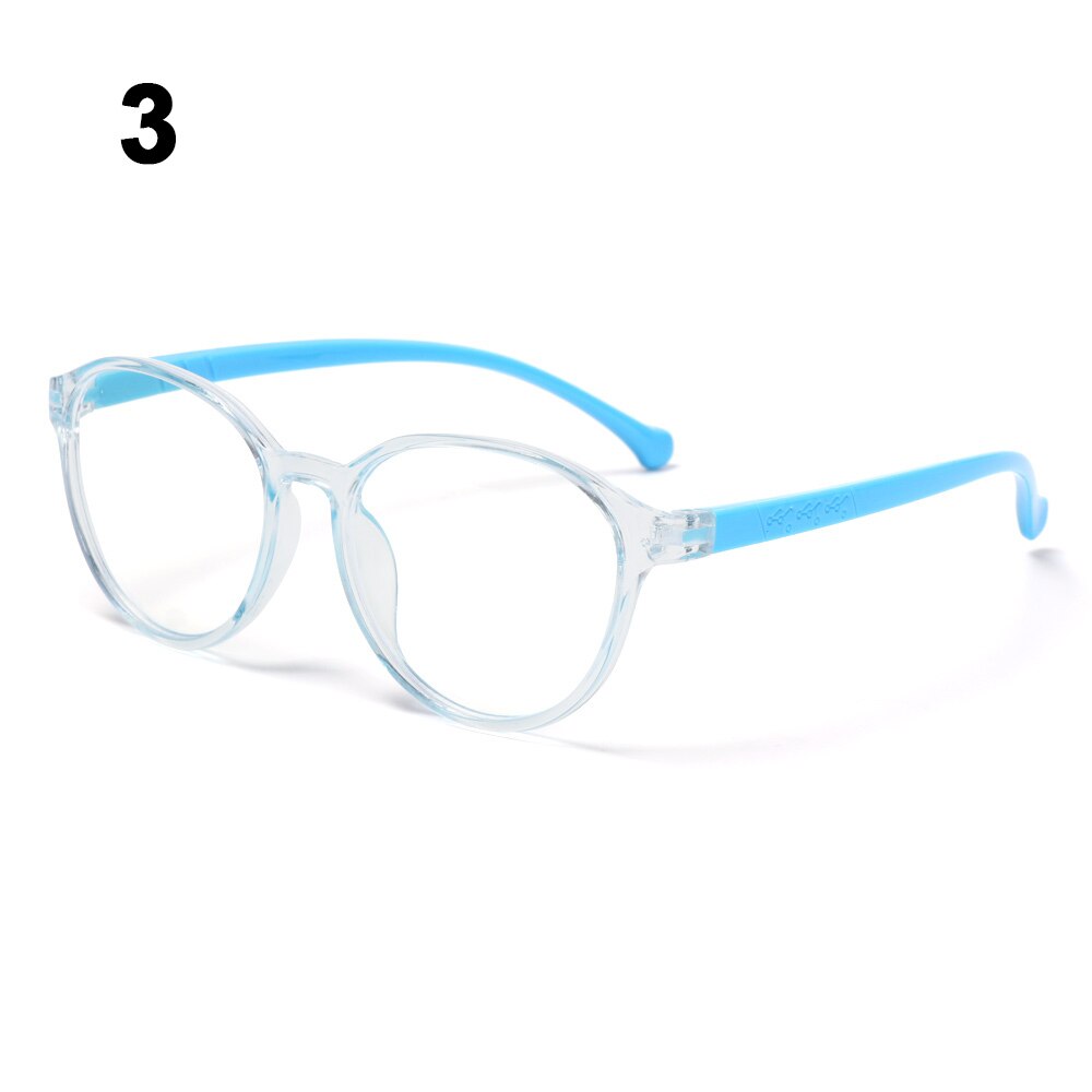 Qutzzmnd Anti-blue Light Computer Glasses Boys Girls Kids Glasses Protection Eyeglasses Ultra Light Frame Glasses: 3