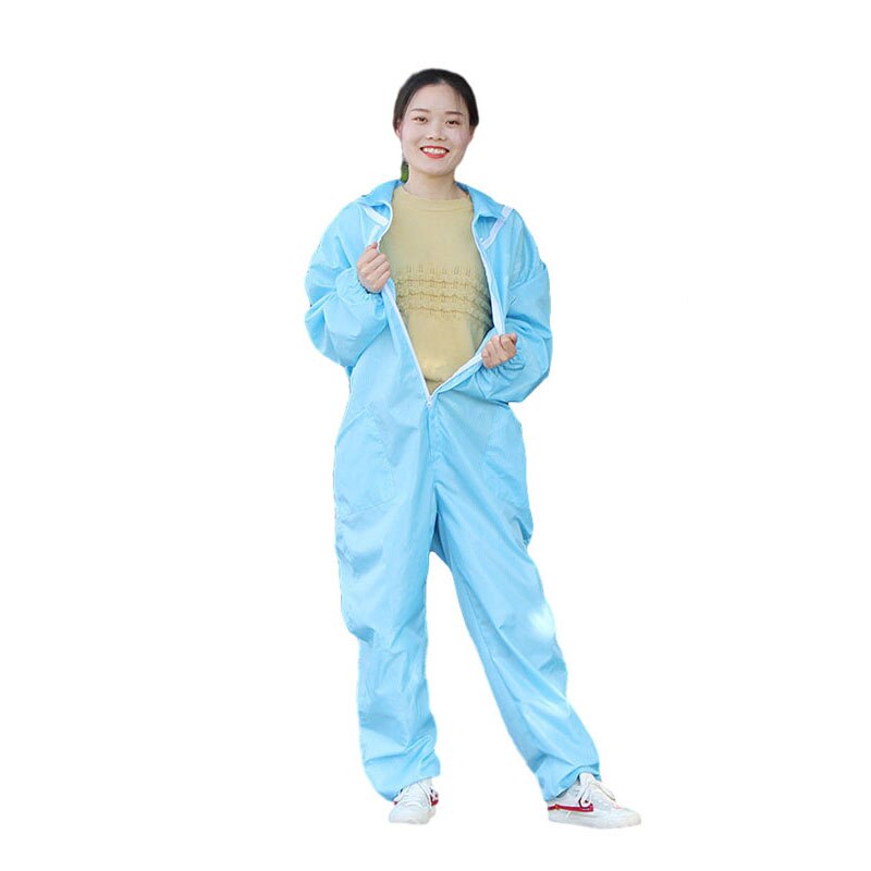 1 Juego de traje de apicultor traje de abeja para ropa de abejas ventilado traje de apicultura equipo general: Gris claro / XL