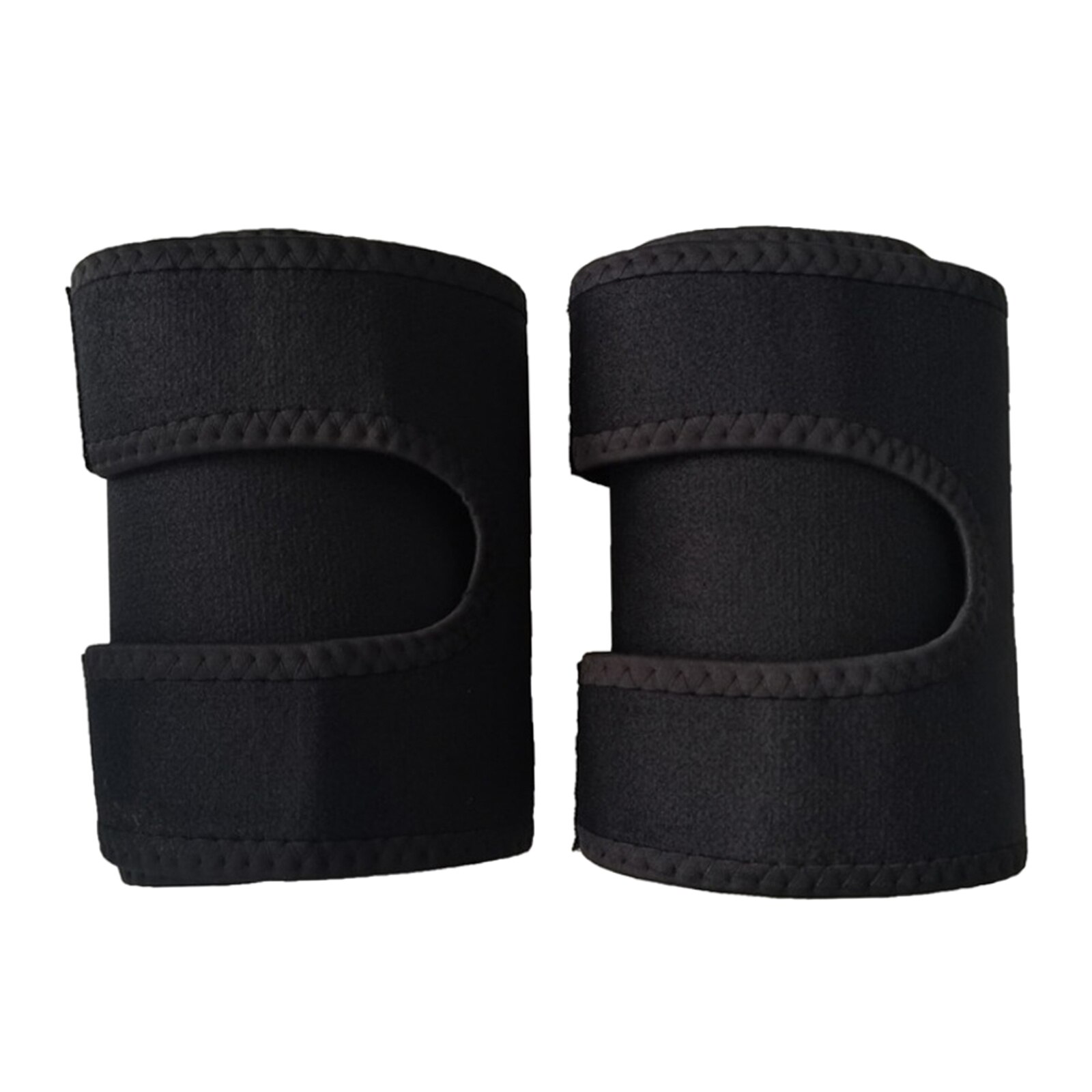 Entraîneur de bras Sauna, 2 pièces, façonne le corps, tondeuse Thermo amincissante, brûleur de ceinture: Black