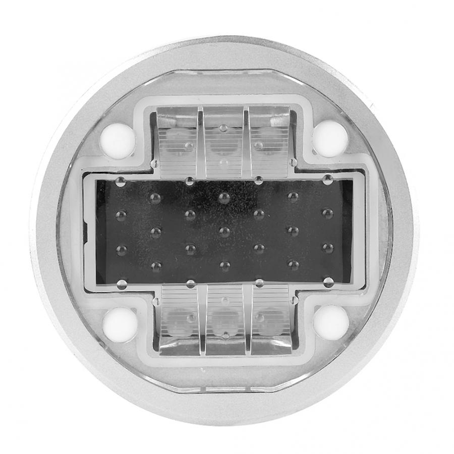 24V 6 LED Aluminum Road Stud Warning Light Outdoor Garden Driveway Lamp
