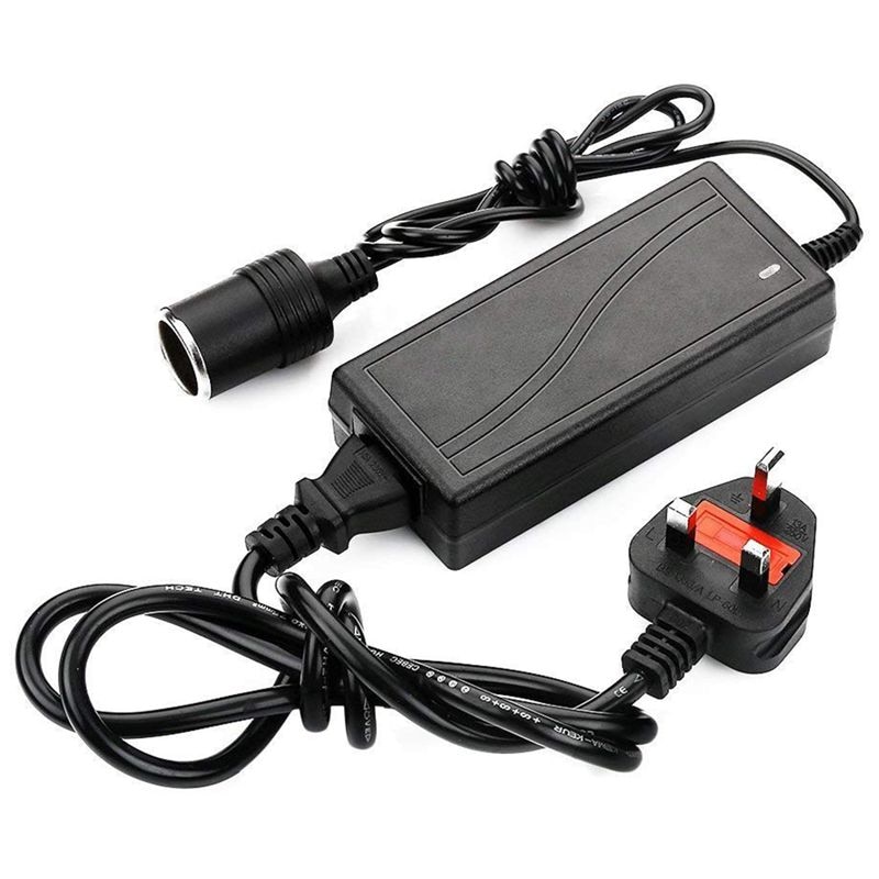 Uk Plug Voeding Sigarettenaansteker Ac Naar Dc Adapter 110V-240V Naar 12V 5A car Power Charger Converter