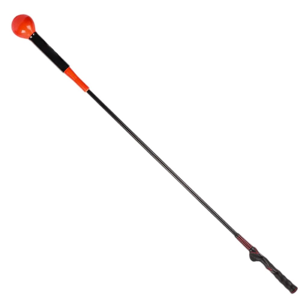 Golf Swing Trainer Stick Beginner Gesture Correction for Golf Beginners Golf Training Aids: Orange