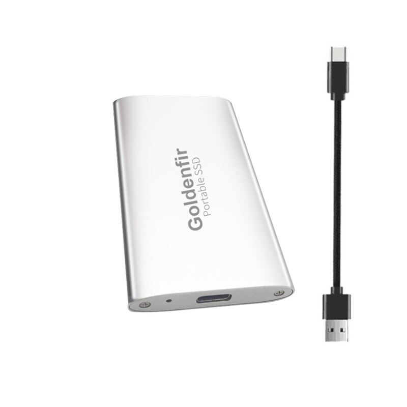 Goldenfir – disque dur externe ssd portable USB 3.0, de type court, avec capacité de 64 go, 128 go, 256 go, 512 go, 1 to