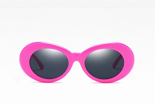 Clout Goggles Retro Sunglasses Women Red Pink Vintage Round Sexy Sun Glasses Kurt Cobain UV400 Eyeglasses Goggles: C3 Pink