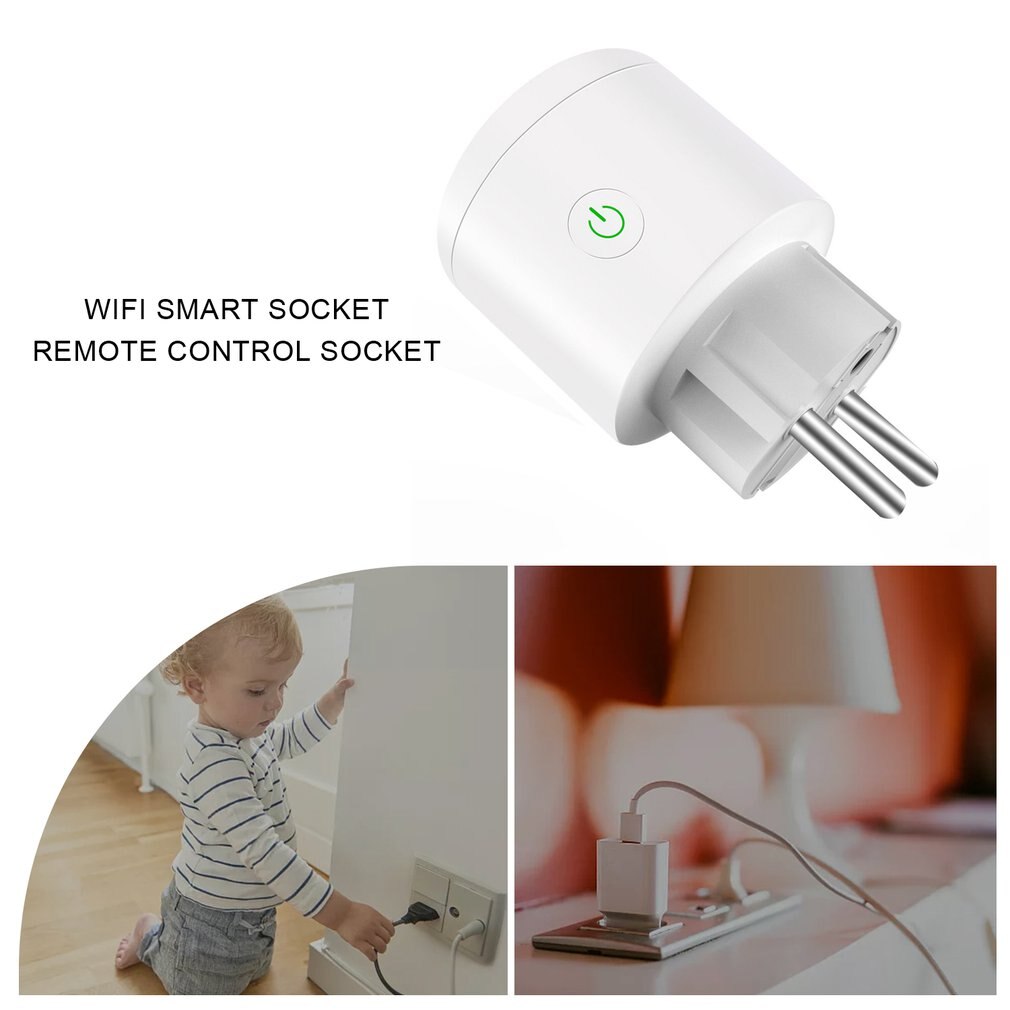 Smart Draadloze Plug Met Wifi Adapter Afstandsbediening Home Timer Socket Energy Monitor Intellectuele Socket