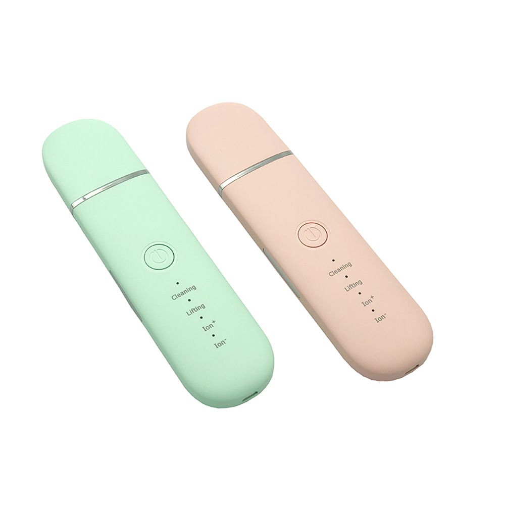 Espátula ultrasónica para la piel, limpiador Facial con vibración, eliminador de espinillas, pala de limpieza, cavitación, Peeling, Lifting Facial