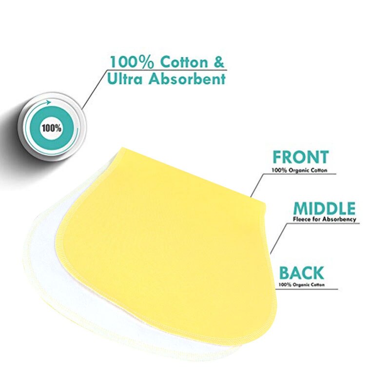 100% Organic Cotton Bibs Baby Burp Cloths For Newborns Soft And Absorbent Towels Burping Rags For Baby Shower Set Newborns