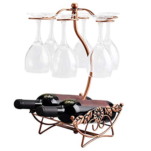 homeme Tabletop Wine Rack & Stemware Holder Holds ... – Vicedeal