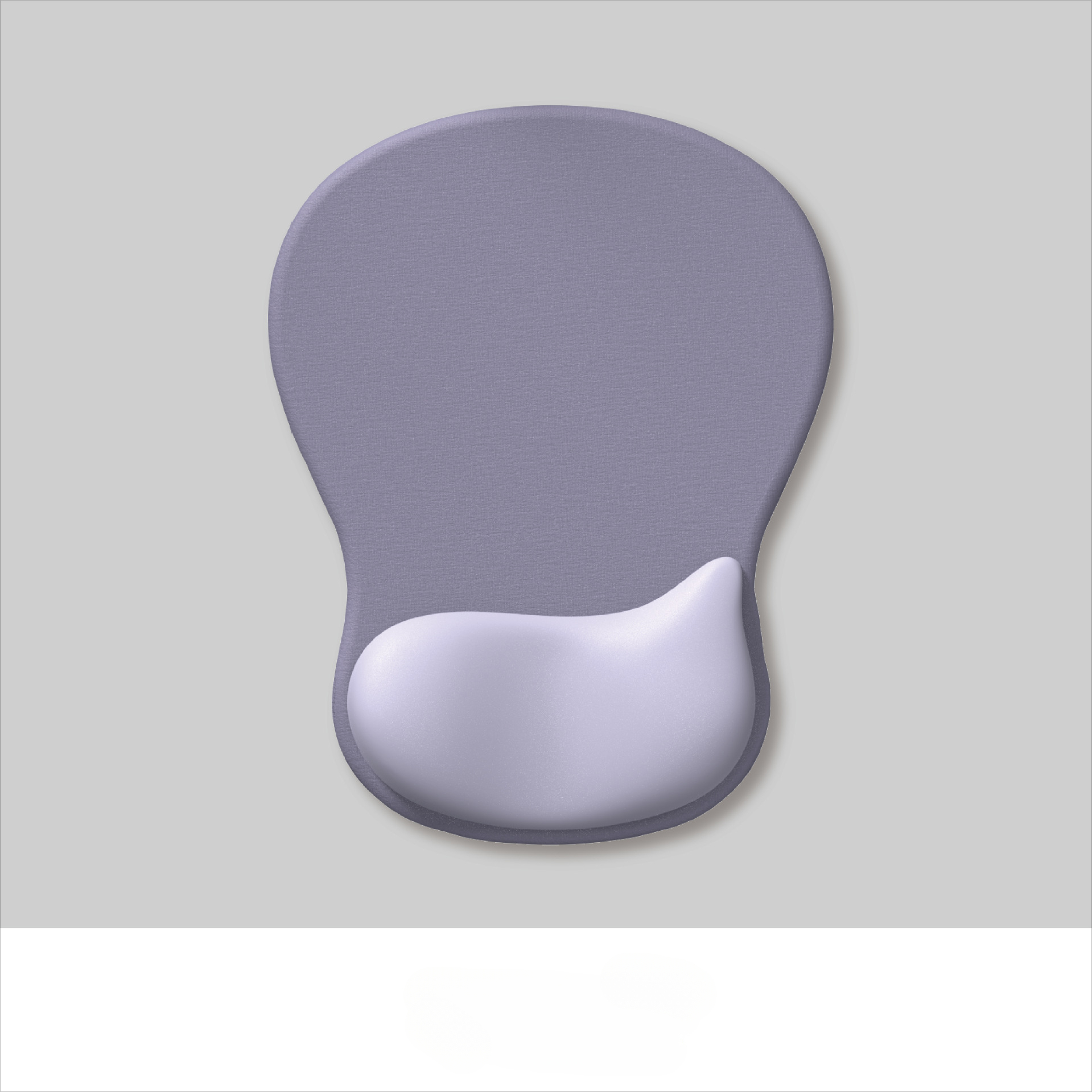 Gradient Ergonomics Mouse Pad Comfortable Wrist Support Non Slip Mice Mat Soft Mousepad Wrist Rest Computer Silicone Mouse Pad: Orange