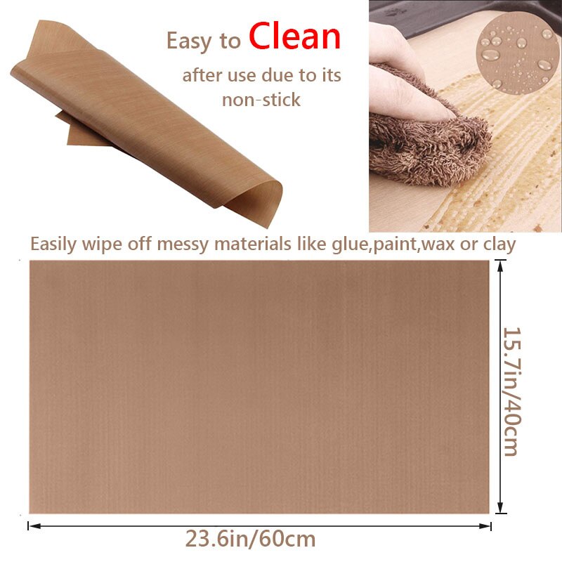 60X40Cm Reusable Big Baking Mat High Temperature Resistant Sheet Pastry Baking Bbq Non-Stick Grill Cake Mat Oven Tools Bakeware