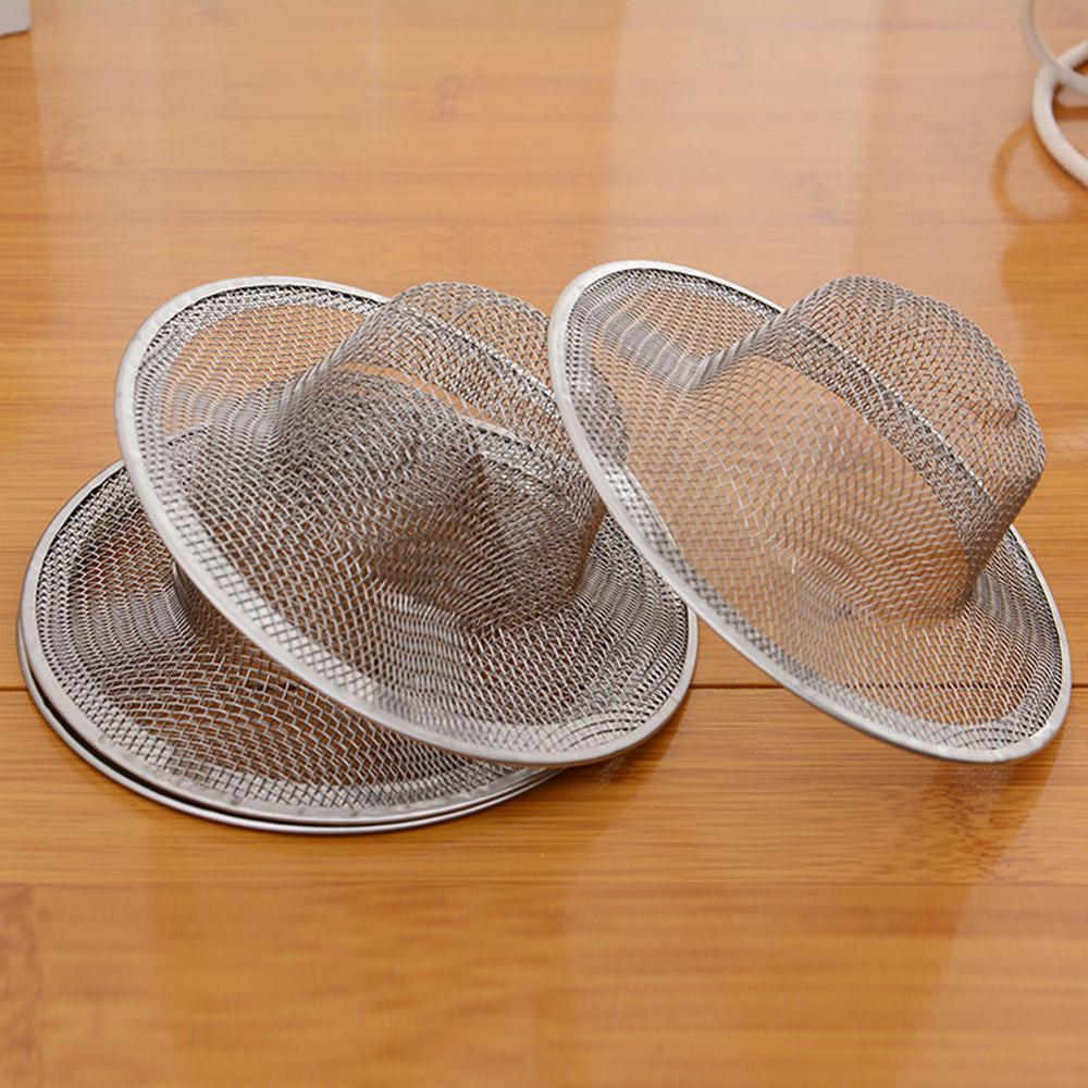2pcs Sink Filter Screen Strainer Drain Sink Filter Plastic Silicone Food Stopper Bathtub Hair Colander Strainer