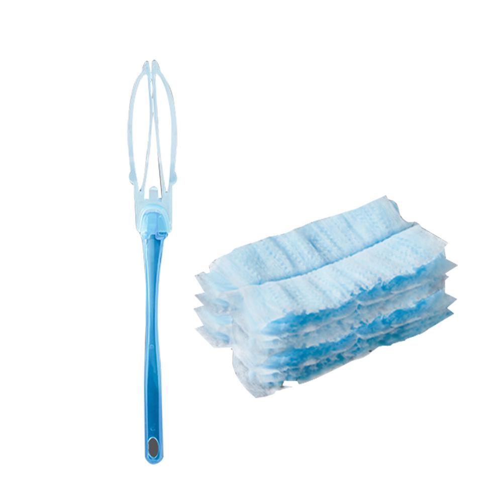 Plumero de fibra absorbente electrostática desechable, plumero de microfibra para limpieza, cepillo para polvo: Dust duster