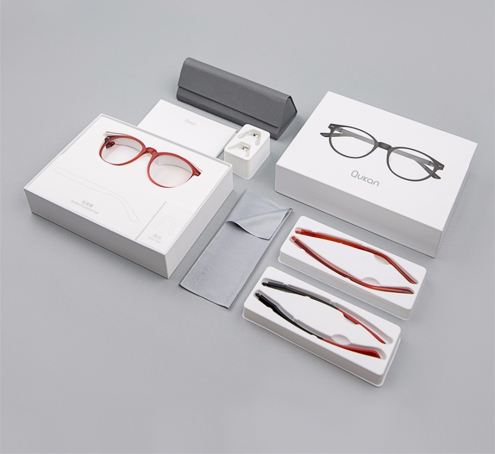 Xiaomi ROIDMI qukan W1 Versión de Actualización B1 Anti azul ray proteger gafas desmontable Anti-azul-rayos protectora de cristal para hombre, mujer
