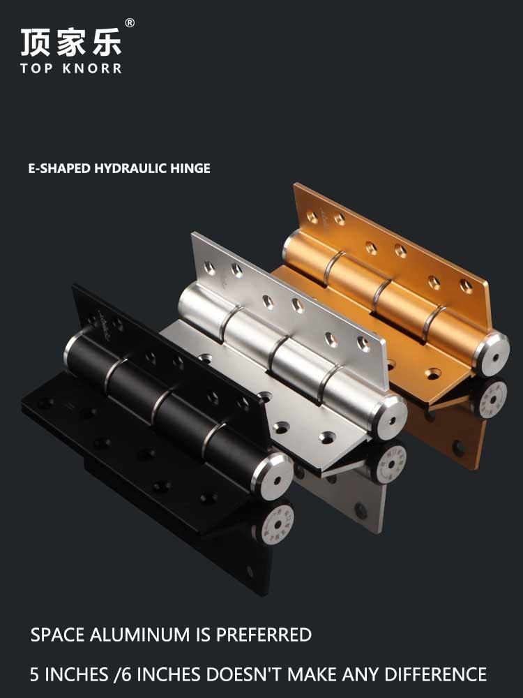 TOPKNORR – charnière de porte Invisible de 5 pouces, tampon d&#39;amortissement hydraulique, dispositif de fermeture automatique de porte, charnière à ressort de porte secrète multifonctionnelle