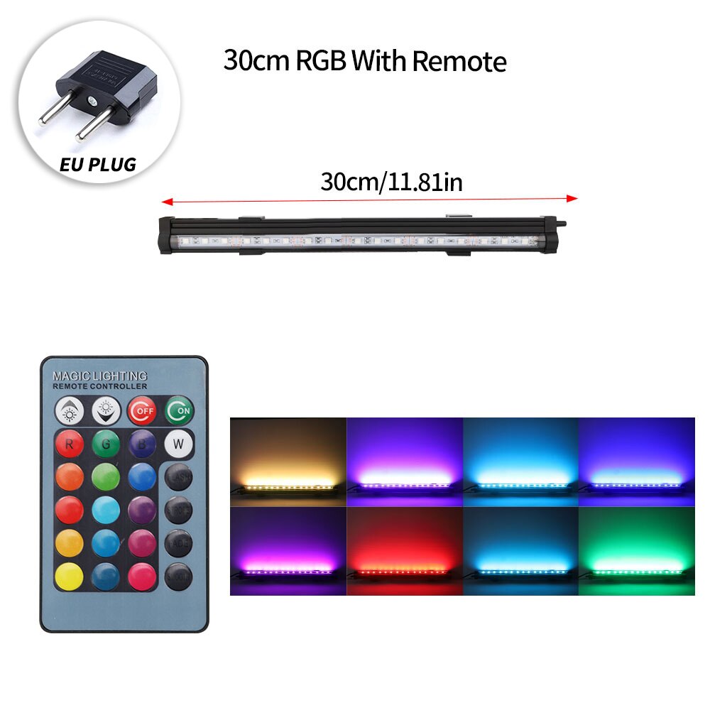 Submersible RGB Light Making Oxygen Underwater Color Changing LED Air Bubble Lighting Aquarium Air Bubble Lamp for Fish Tank: SZD-A30RM-EU