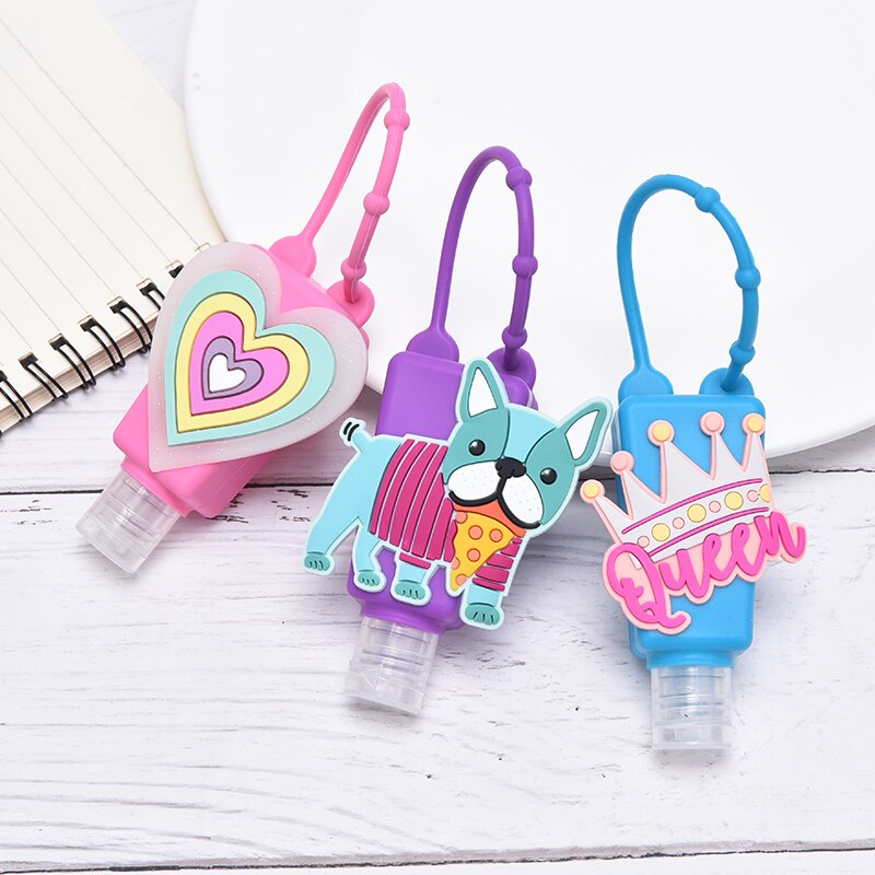 Mini désinfectant pour les mains bouteille vide voyage Portable porte-Gel sûr jetable pas de distributeur de savon propre porte-Gel pour les mains pour les enfants