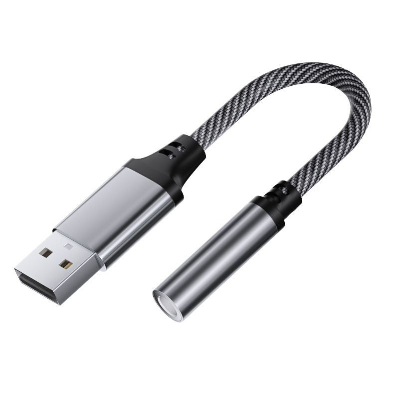 USB Type C to 3.5mm Earphone Jack Adapter Converter Jack Aux Audio Cable Headphone Adapter: green
