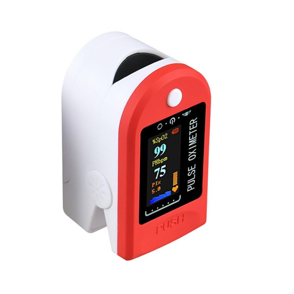Portable Finger Pulse Oximeter blood oxygen Heart Rate Saturation Meter LED Oximetro de dedo Saturometro Monitor