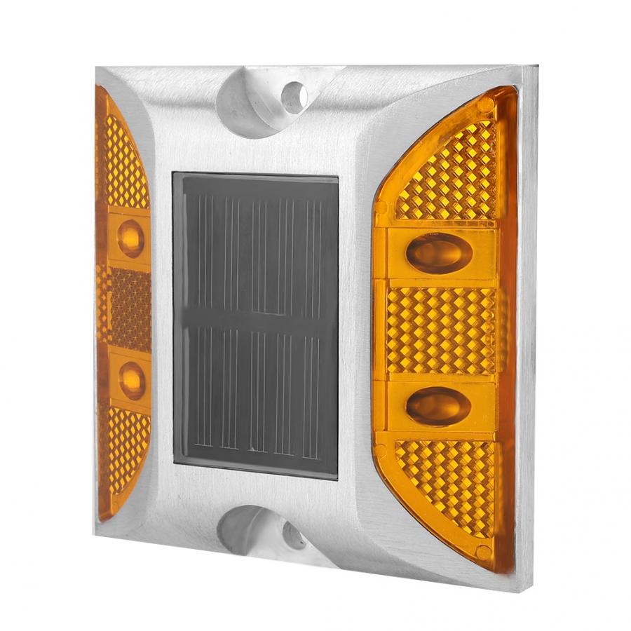 Støbt aluminium led vej stud gangbro lys udendørs solcelledrevet lampe til sti vej