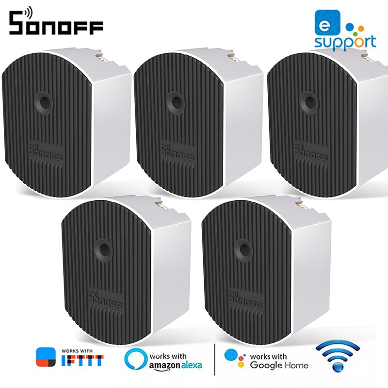 Sonoff D1 Draadloze Wifi Diy Smart Dimmer Voor Ewelink 433Mhz Controler Afstandsbediening Werk Met Alexa Google Thuis Voice controle: 5PCS