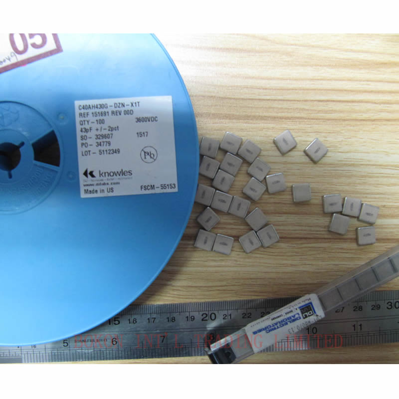 Condensateurs en porcelaine haute Q P90 C40AH430G-DZN-X1T C40AH430G tolérance de capacité 43pF 3600V d430G