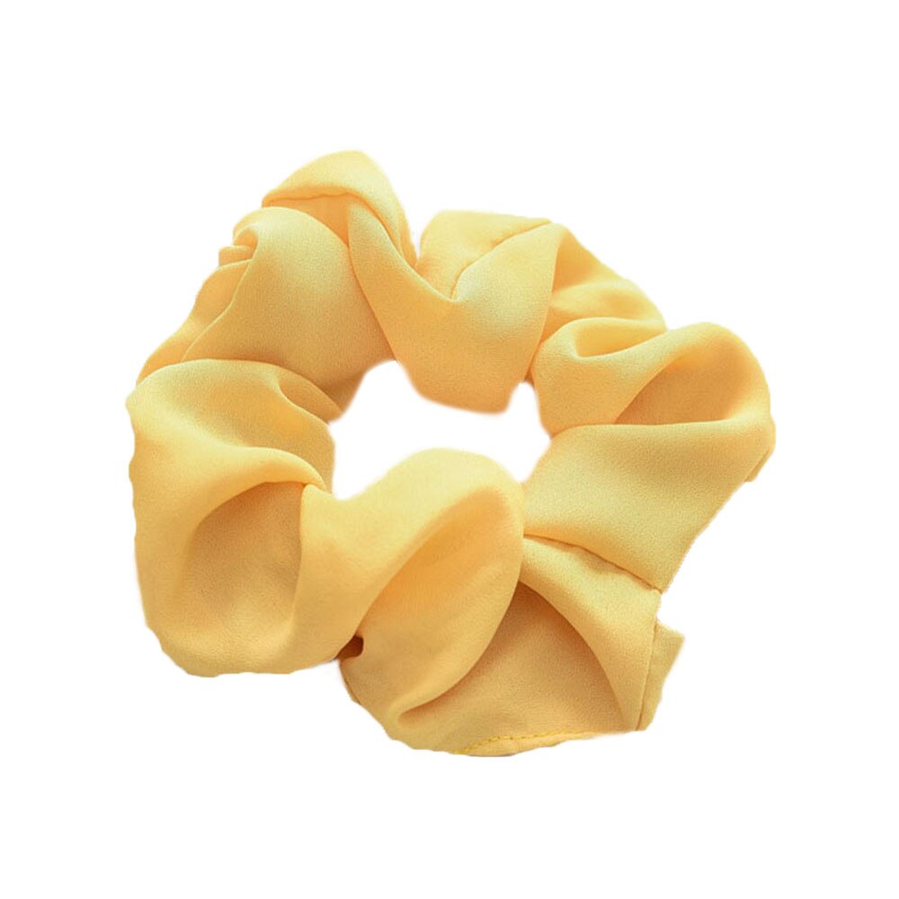 Mode Effen Kleur Licht Reflecteren Haar Scrunchies Paardenstaart Houder Soft Stretchy Haar Elastisch Touw Accessoires Voor Vrouwen Haarband: 01