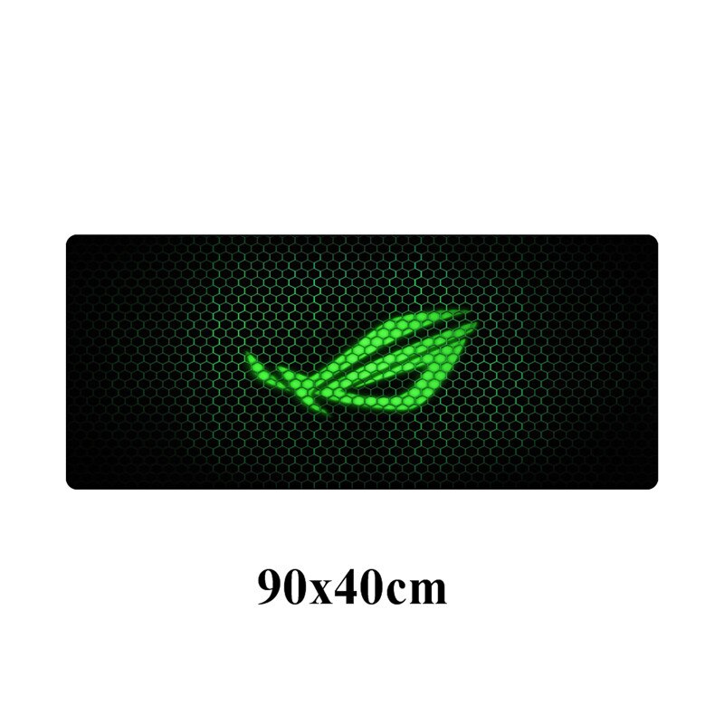 90x40cm grande ASUS Gaming Mousepad república de Gamers teclado almohadilla bloqueo borde goma ordenador portátil Escritorio mat: Rosa