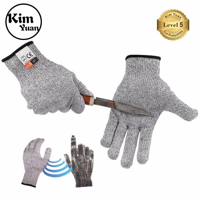 KIM YUAN Snijbestendige Handschoenen Mechanic Algemene Utility Ademend Werk Handschoenen, Skid Slijtvast, 018