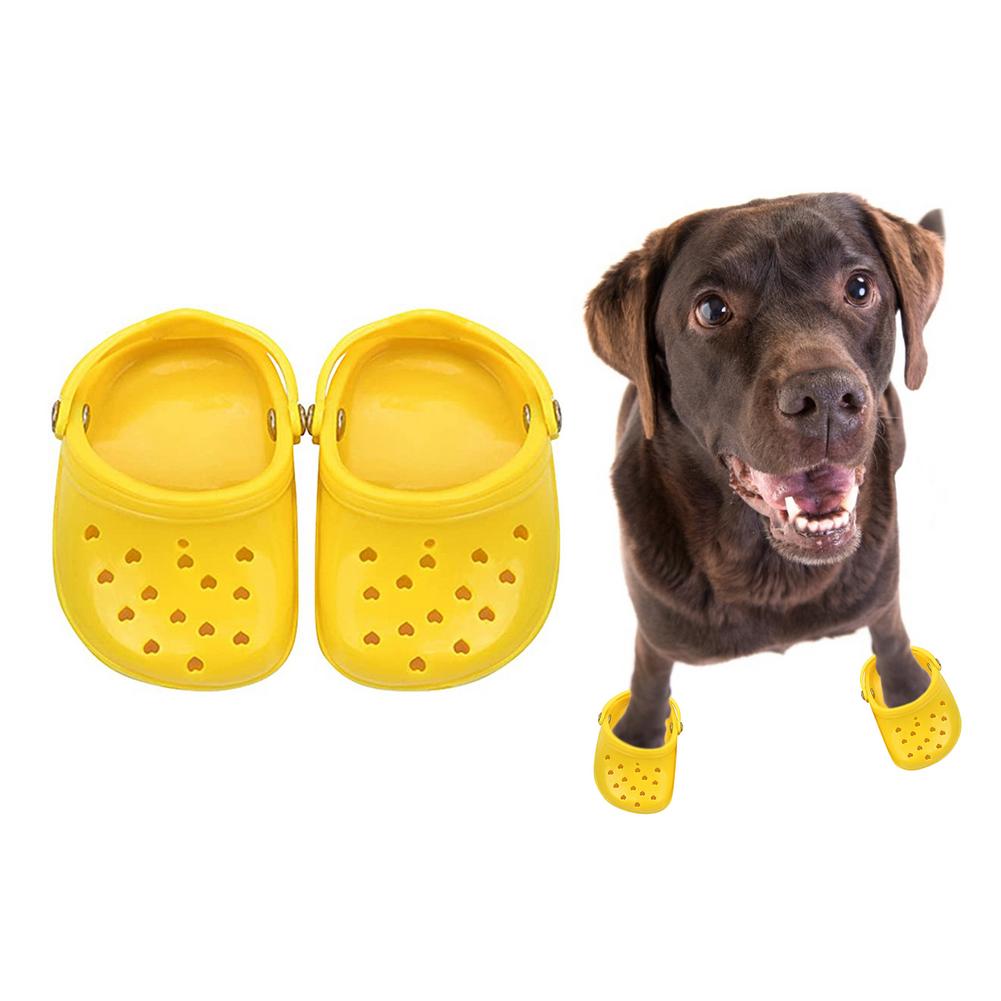 Haustier Schuhe Atmungs Sandalen Für Kleine Hunde Süssigkeit Farbige Löchrigen Schuhe Sommer Hund Schuhe Atmungsaktives Gittergewebe Welpen Für Kleine Haustier