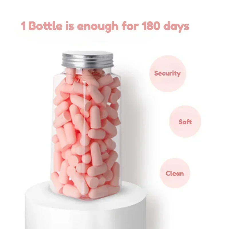 10/24/60 Stuks Comfortabele Oordopjes Antilärm Oordoppen Slaap Ruisonderdrukking Gehoorbeschermer Voor Slaap Zacht schuim Oordopjes Anti-geluid