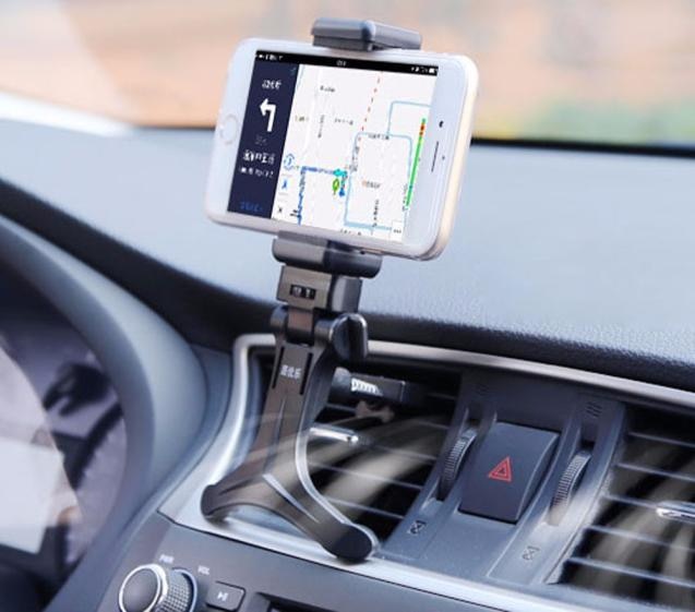 Auto Air Vent Mount Cradle Holder Stand Voor Mobiele Smart Mobiele Telefoon Gps Voor Mobiele Smart Mobiele Telefoon Gps 360 graden Universele