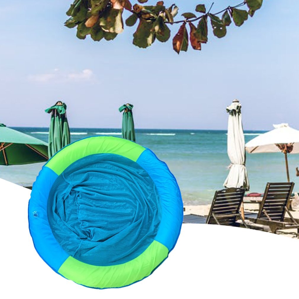 Summer Beach Inflatable Water Hammock Floating Bed Lounge Chair Drifter Swimming Pool Beach Float for Adult